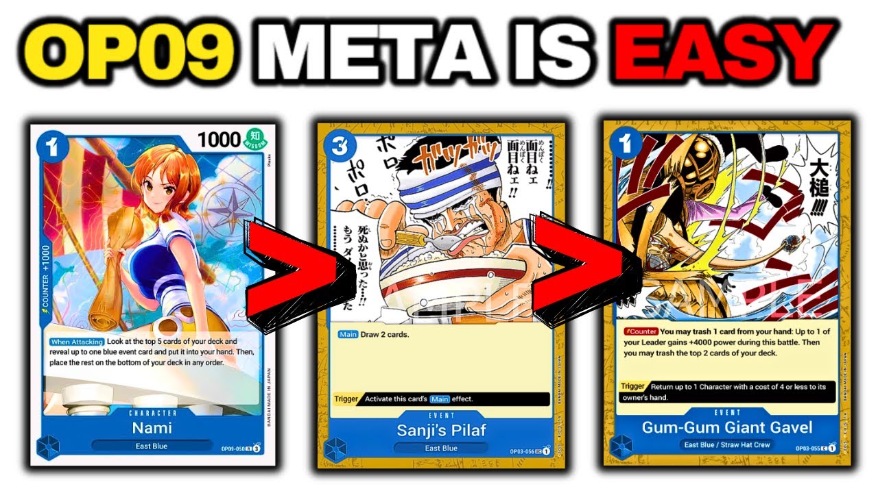 This New Meta Is Easy - Especially For Nami!? | Blue Nami Mill | OP09 | OPTCG Sim