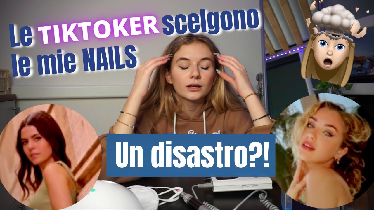 LE “TikToker” SCELGONO LE MIE NAILS!😨 Un disastro?? Carlotta Fiasella e Pamela Paolini❤️‍🔥😳