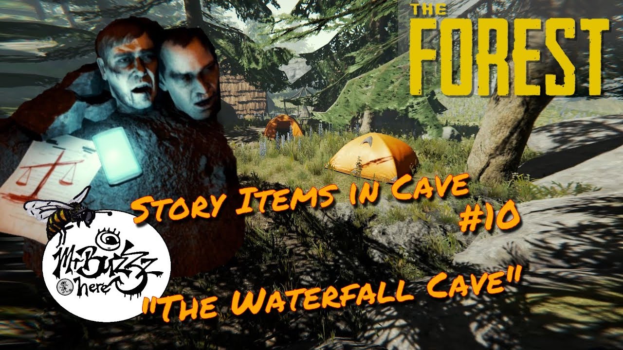 Cave 10 Story Items - The Forest - the Waterfall cave