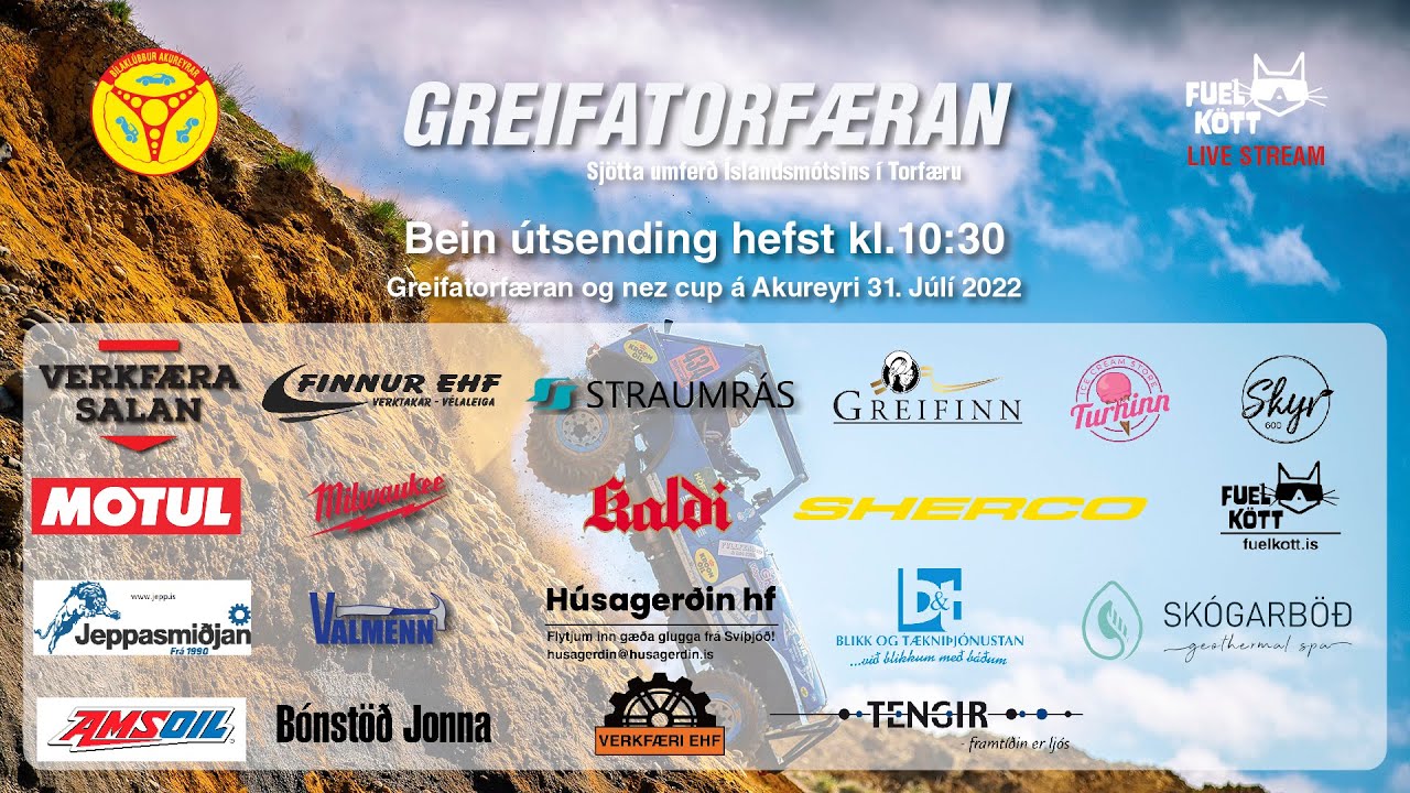 Greifatorfæran 2022 LIVE  -  Sunnudagur
