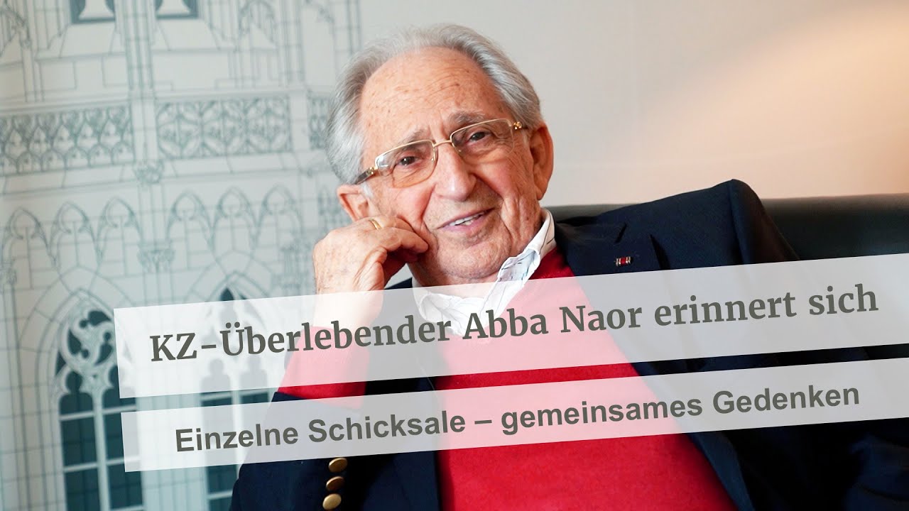 Holocaust-Überlebender Abba Naor erzählt seine Geschichte | Bayerischer Landtag