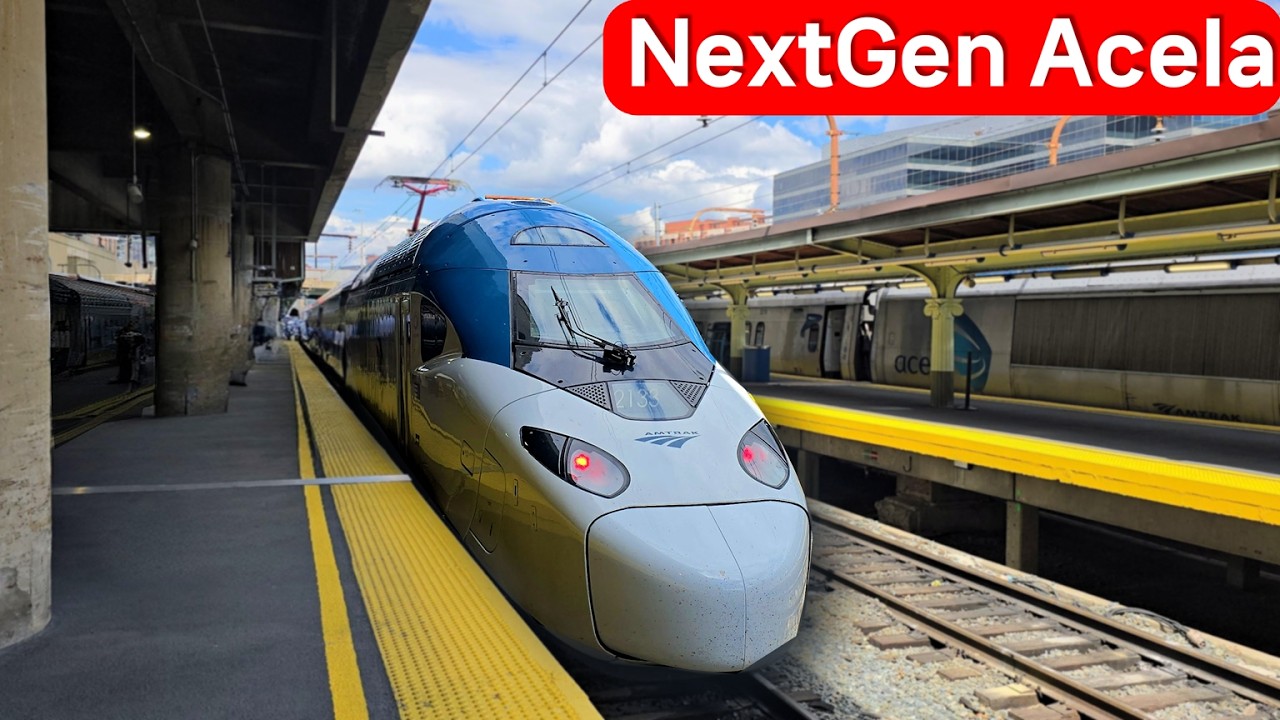 Amtrak's NEW Acela First Class Review: Almost Perfect...Almost