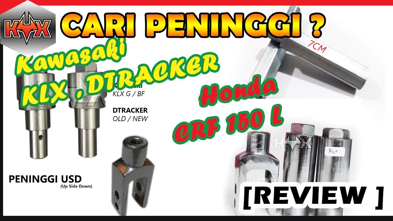 PENINGGI Di TRAIL DAN SUPERMOTO Beneran AMAN ??