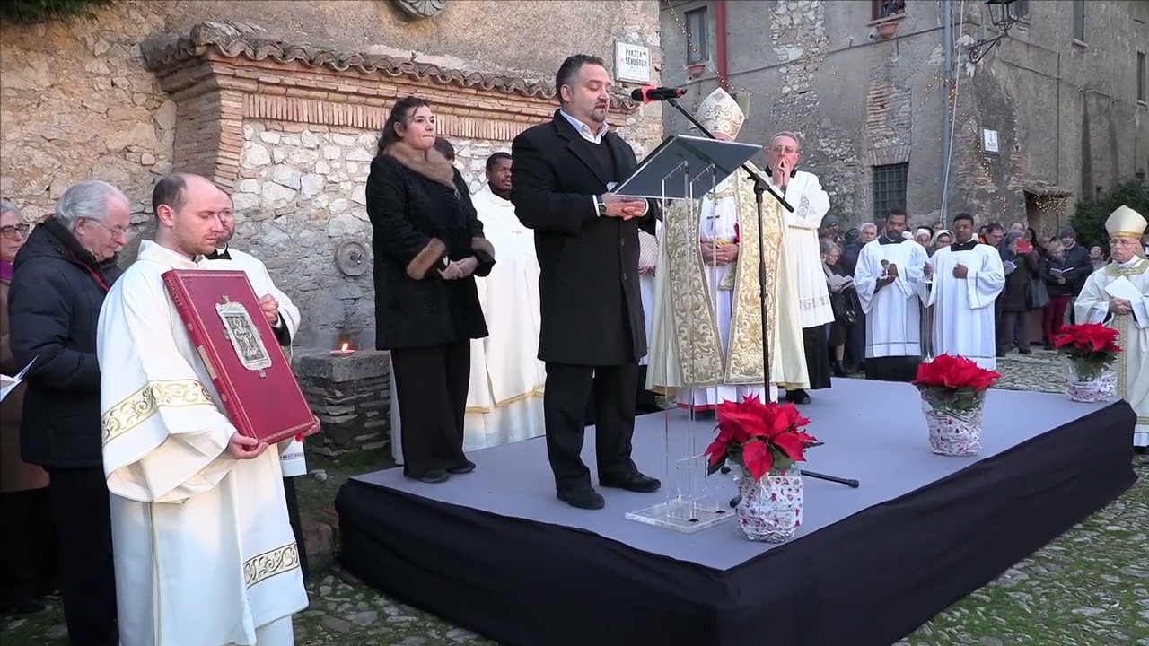 ABBAZIA DI FARFA -  APERTURA DEL GIUBILEO DELLA SPERANZA  29 DICEMBRE 2025