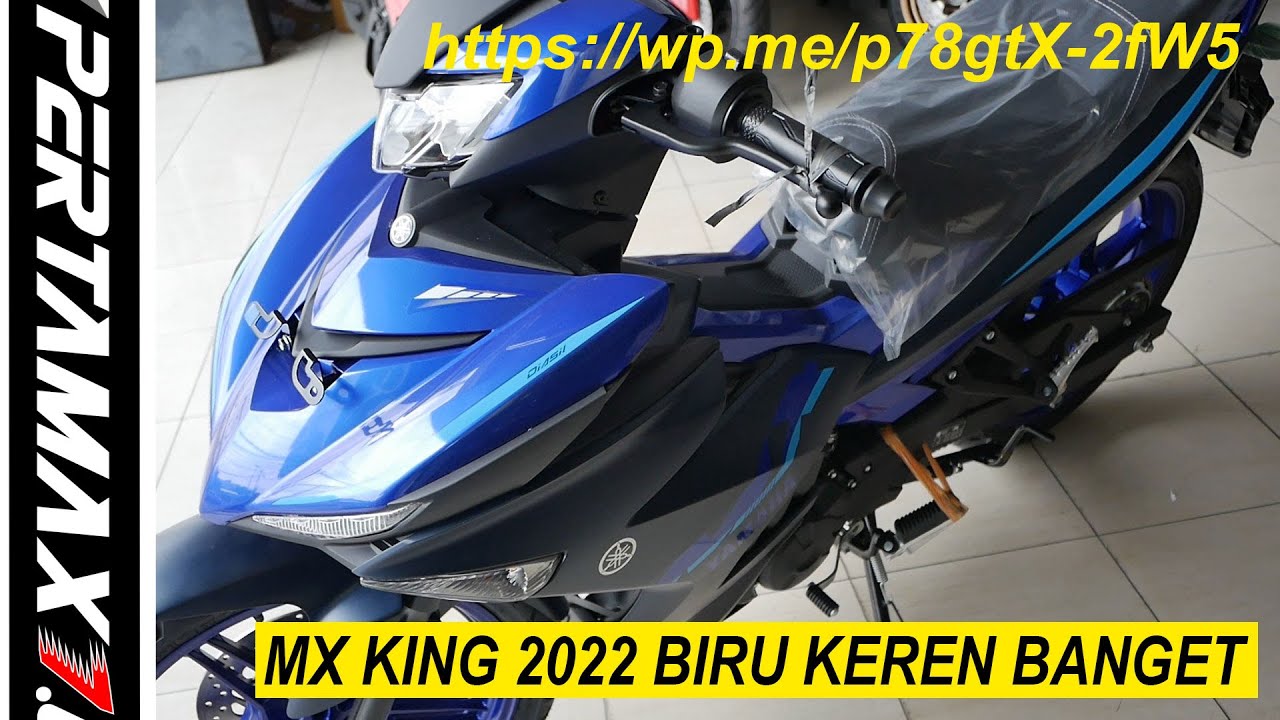 Detail Yamaha MX KING 150 Biru Terbaru 2022 Keren Abis Racing Banget ⚡🦆⚡ #yamaha #mxking #mxking150