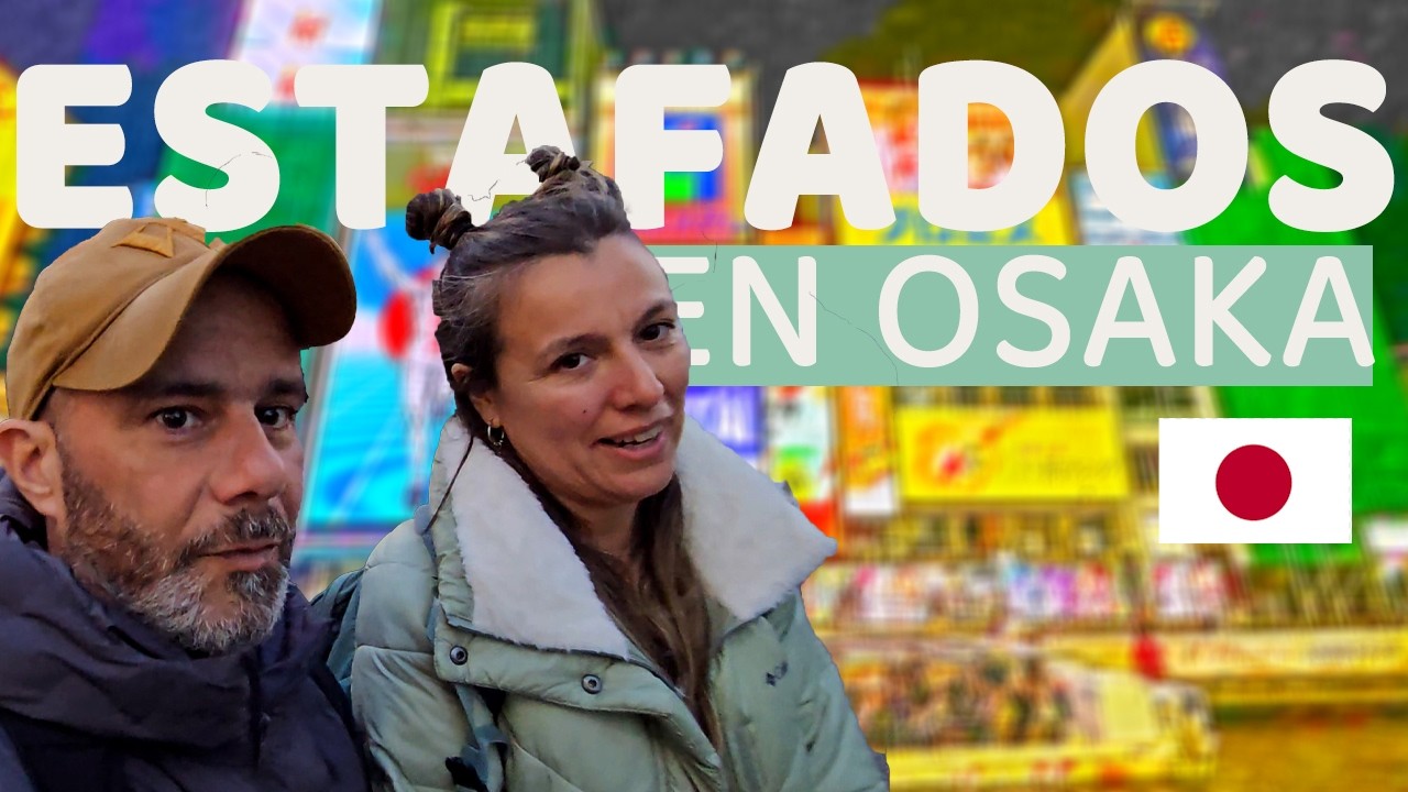 [4K] 👍🏻👎🏻CAÍMOS en la TRAMPA🏯RECORRIDO completo por la CIUDAD de OSAKA y así nos SORPRENDE