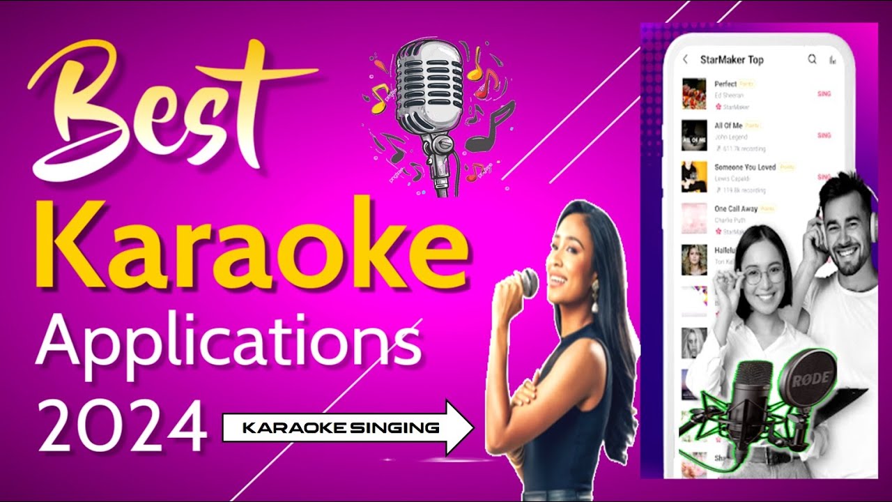 Best Karaoke Apps, 2024, Sing with Lyrics and Video, Top Karaoke Singing Apps, Free Apps, Paid Apps
