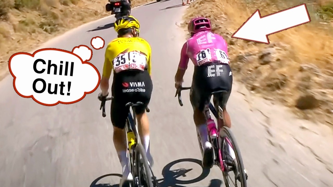 Richard Carapaz Attacks 100x on Rampas INHUMANAS | Vuelta a Espana 2026 Stage 20