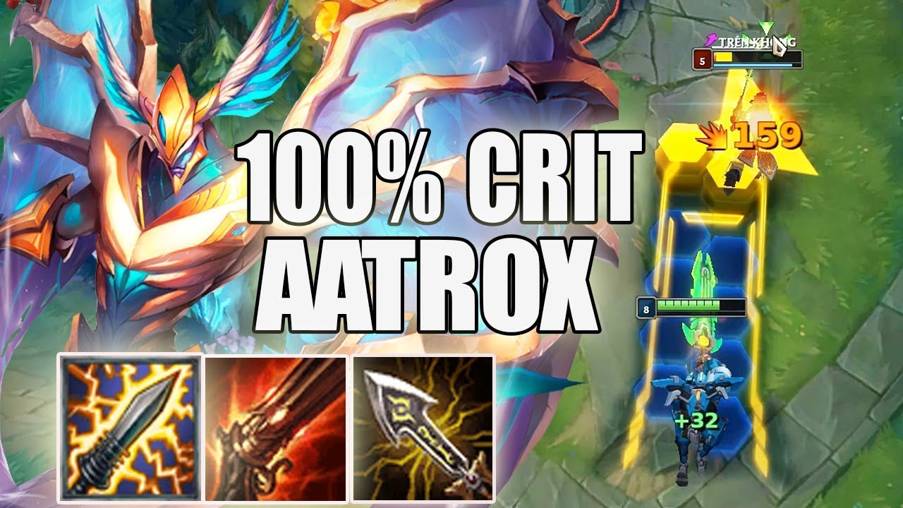 AATROX 100% CHÍ MẠNG ĐÁNG SỢ NHƯ THẾ NÀO ?