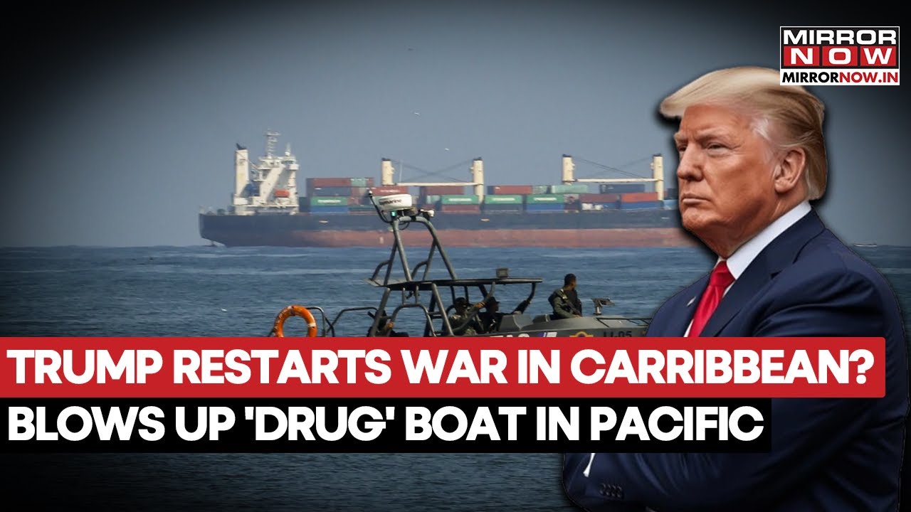 US Military Attacks Another 'Terror-Linked' Boat In The Eastern Pacific, 2 Sailors Killed | Watch