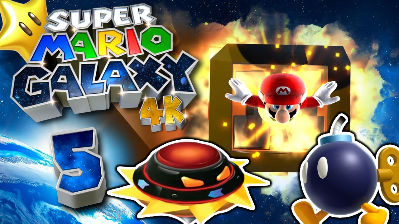 SUPER MARIO GALAXY 🌌 #5: Kampffelsen-Galaxie - Riesenfestung, UFO-Bedrohung & Mülldeponie