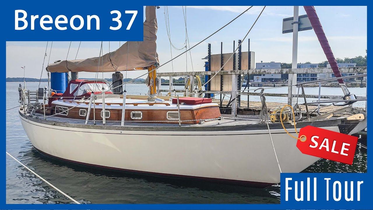Breeon 37 zu verkaufen - Rundgang durch die klassische Segelyacht