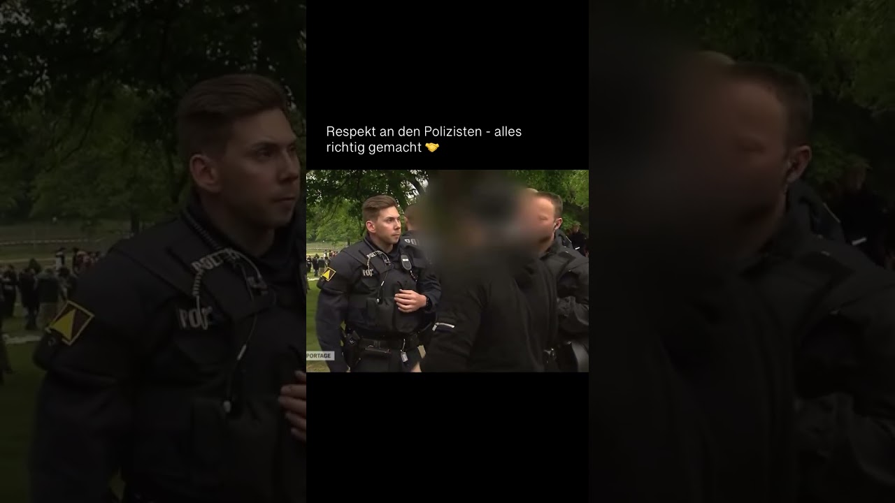 Respekt an den Polizisten🤝 #deutschememes #polizei #deutschland #respect #verhaftung
