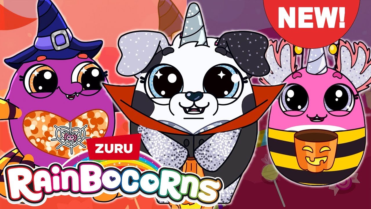 NEW! Halloween Trick or Treat Adventure! | Cute Animal Cartoons for Girls | Fun Family Videos