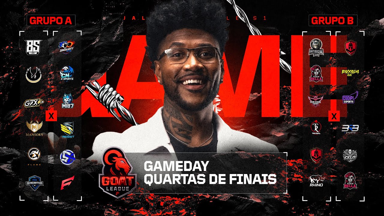 GOAT LEAGUE FREE FIRE | QUARTAS DE FINAIS QUALIFY  RUMO A ELITE  