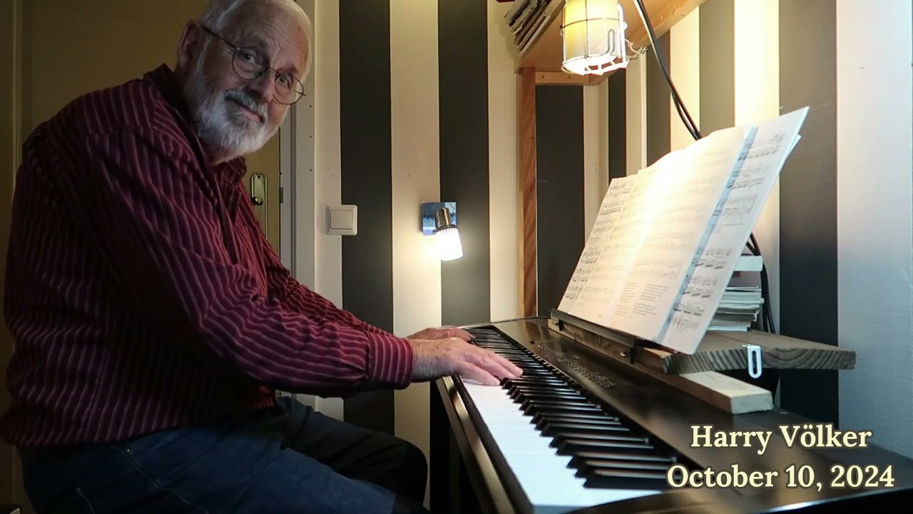 NICOLE - EIN BISSCHEN FRIEDEN - piano - Harry Völker