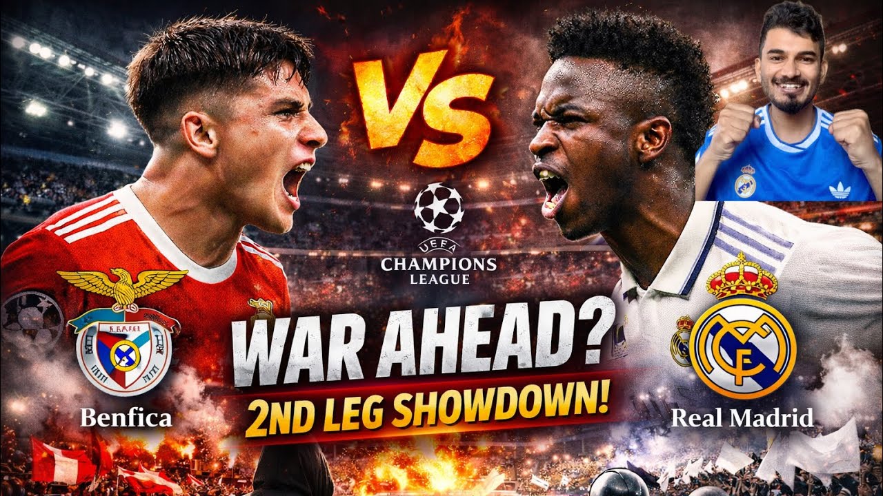 REAL MADRID V BENFICA, BERNABEU | INTER V BODO, SANSIRO | UCL PLAYOFFS 2ND LEG | PREVIEW