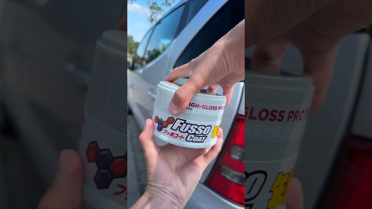 #soft99 Fusso Coat 12 Months Wax Light 😍#autodetailing #aufbereitung