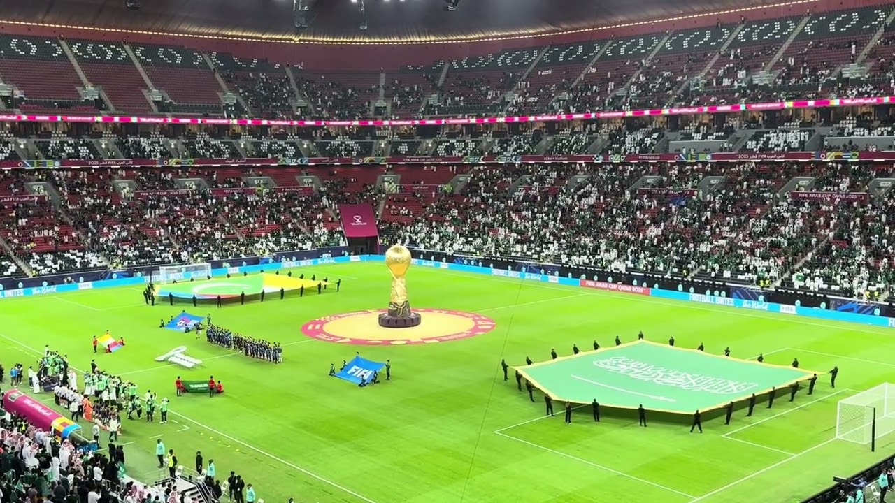 FIFA Arab Cup Qatar 2025 | Comoros vs Saudi Arabia | Group Stage | Pre-Match Ceremony