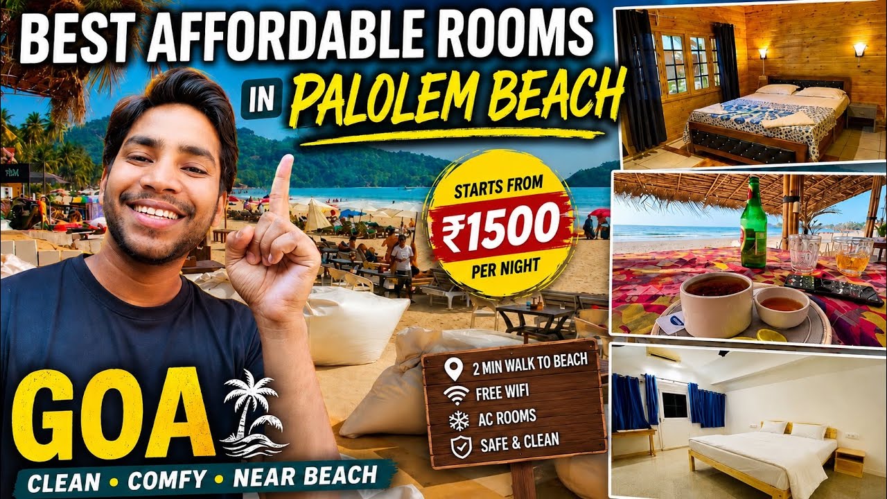 BEACH HOTEL IN PALOLEM BEACH GOA | PALOLEM BEACH HUTS | PALOLEM BEACH HOTEL | PALOLEM CHEPEST HOTEL