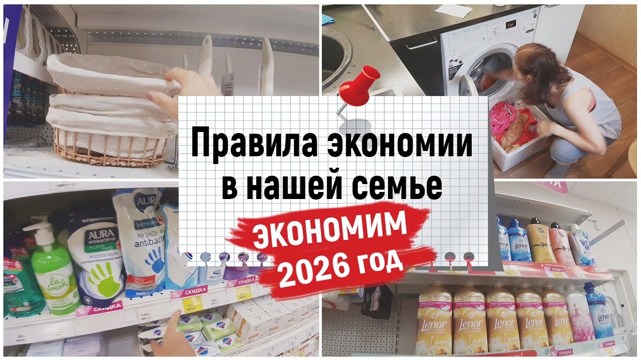 Правила экономии в нашей семье 2026 год