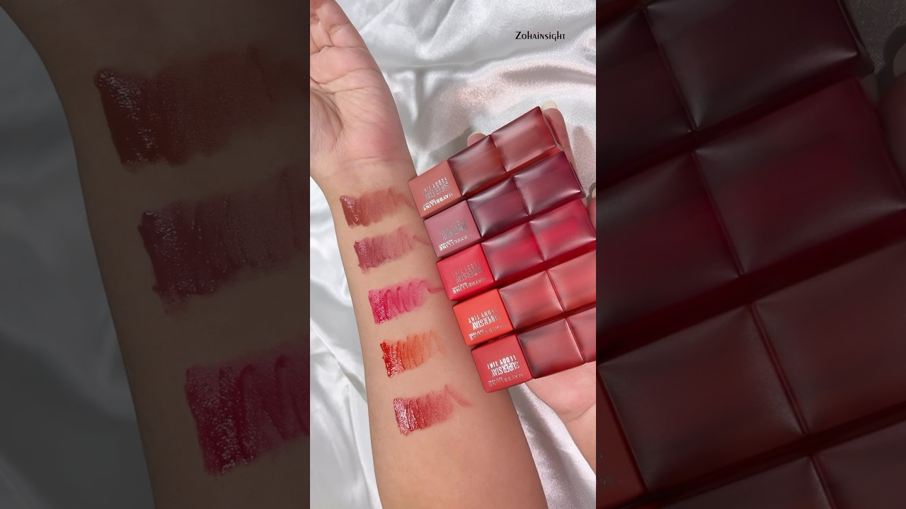 Hand Swatches MAYBELLINE TEDDY TINT 