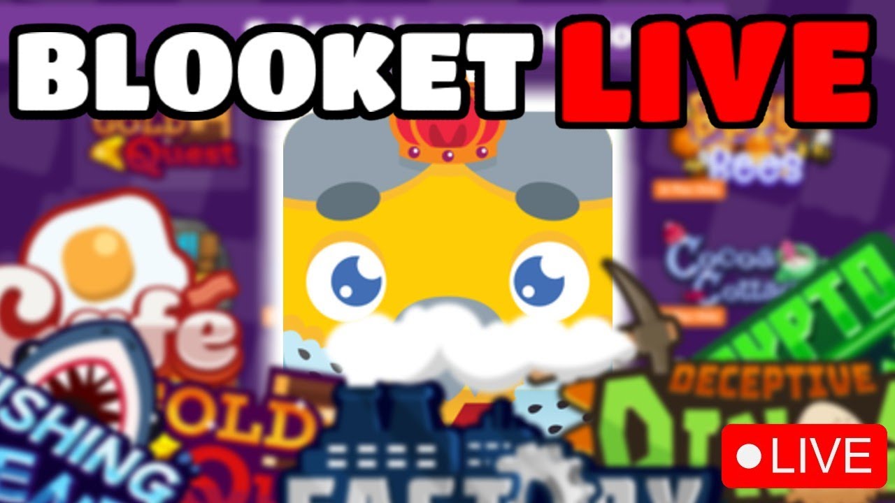 Hosting Live BLOOKET Games With Viewers🔴LIVE🔴