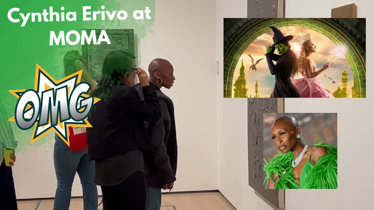 I Did NOT Expect to See Cynthia Erivo at MoMA, New York