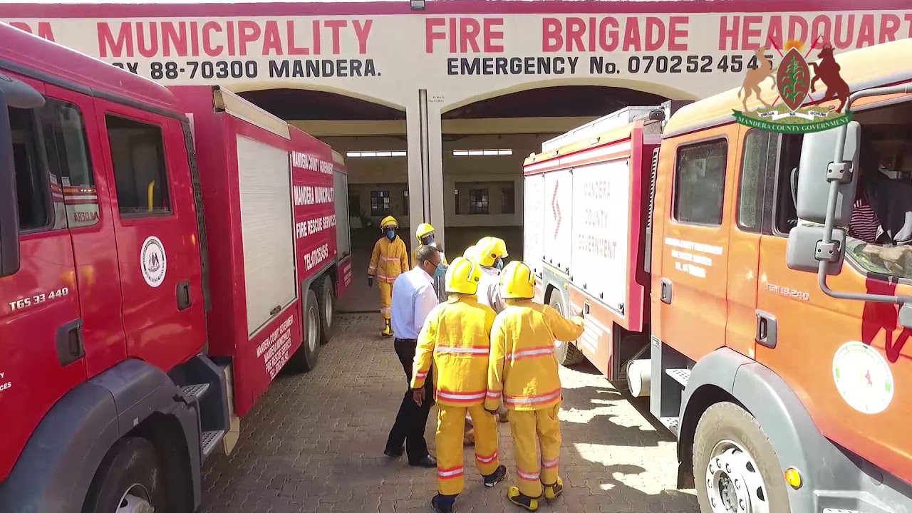 LAUNCH OF MANDERA MUNICIPAL FIRE STATION