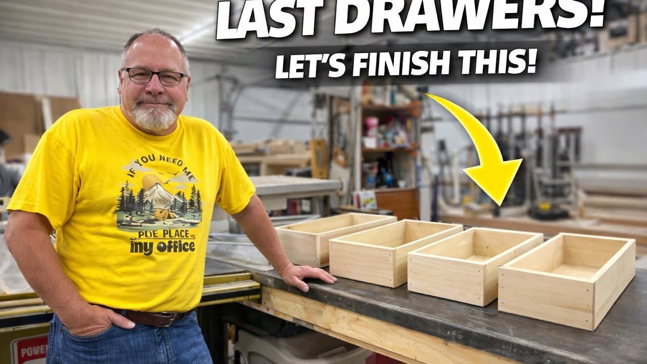 Let’s build the drawers for this piece of furniture and vanity.# Drawers 