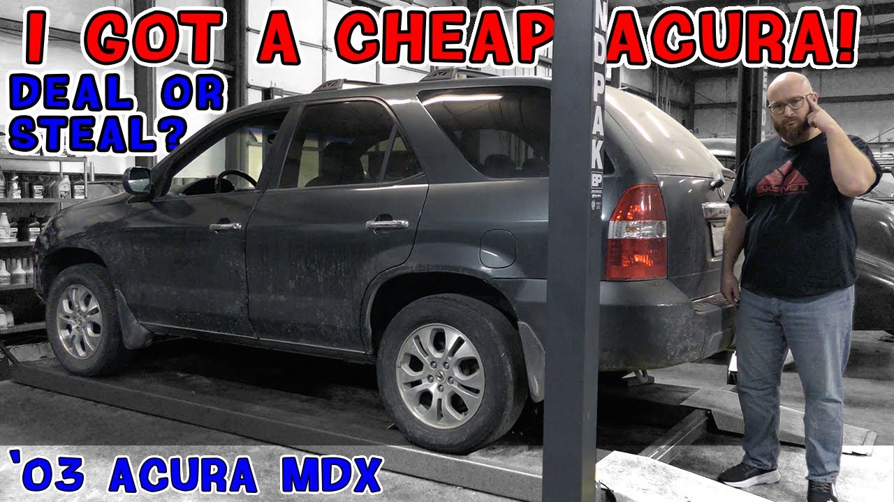 Used car market is scary! CAR WIZARD gets a less than perfect '03 Acura MDX. Is it a deal or steal?