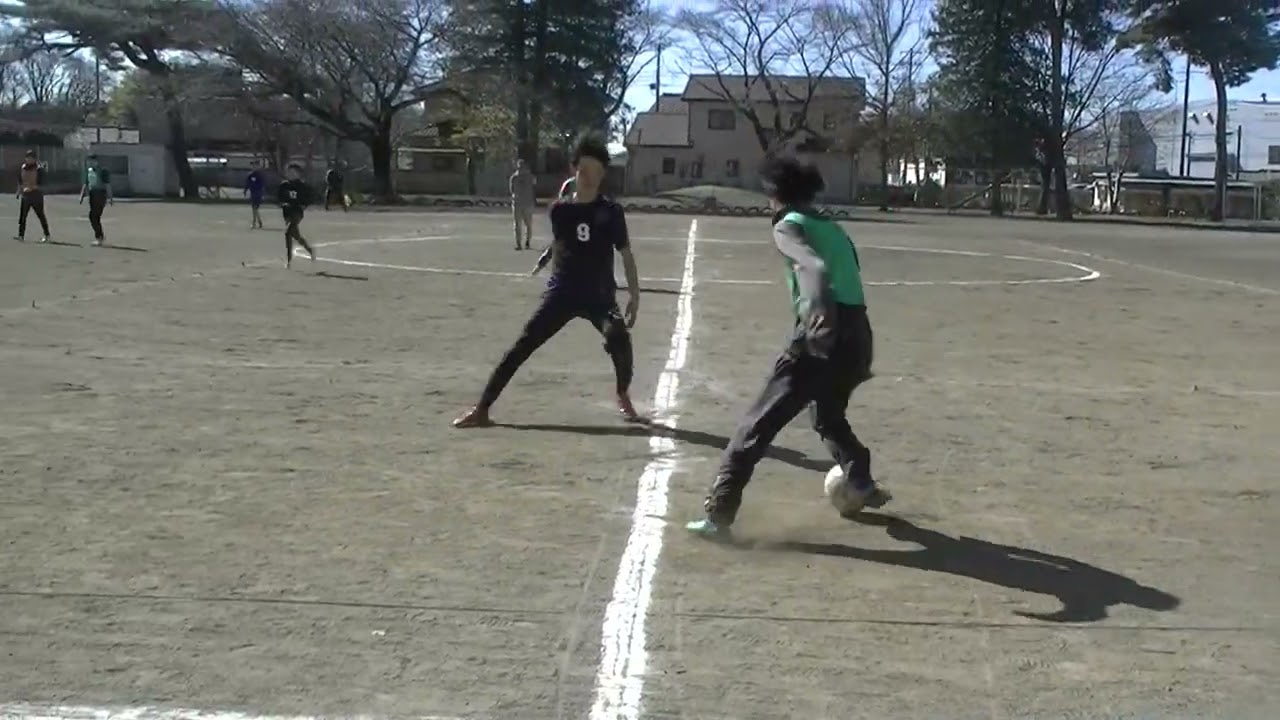 20260314　勇退親子サッカー　中高生OB VS 20代OB