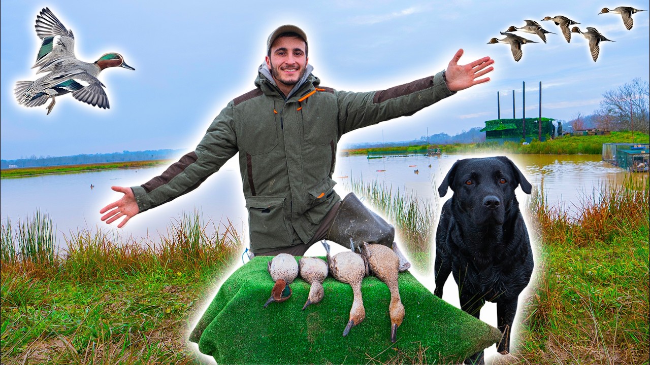 Chasse au Canard entre Copains ! 1ère Chasse de 2026 !