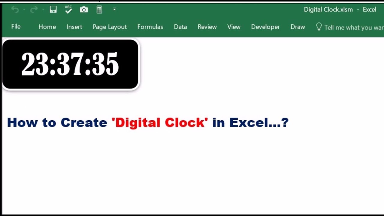 Digital Clock