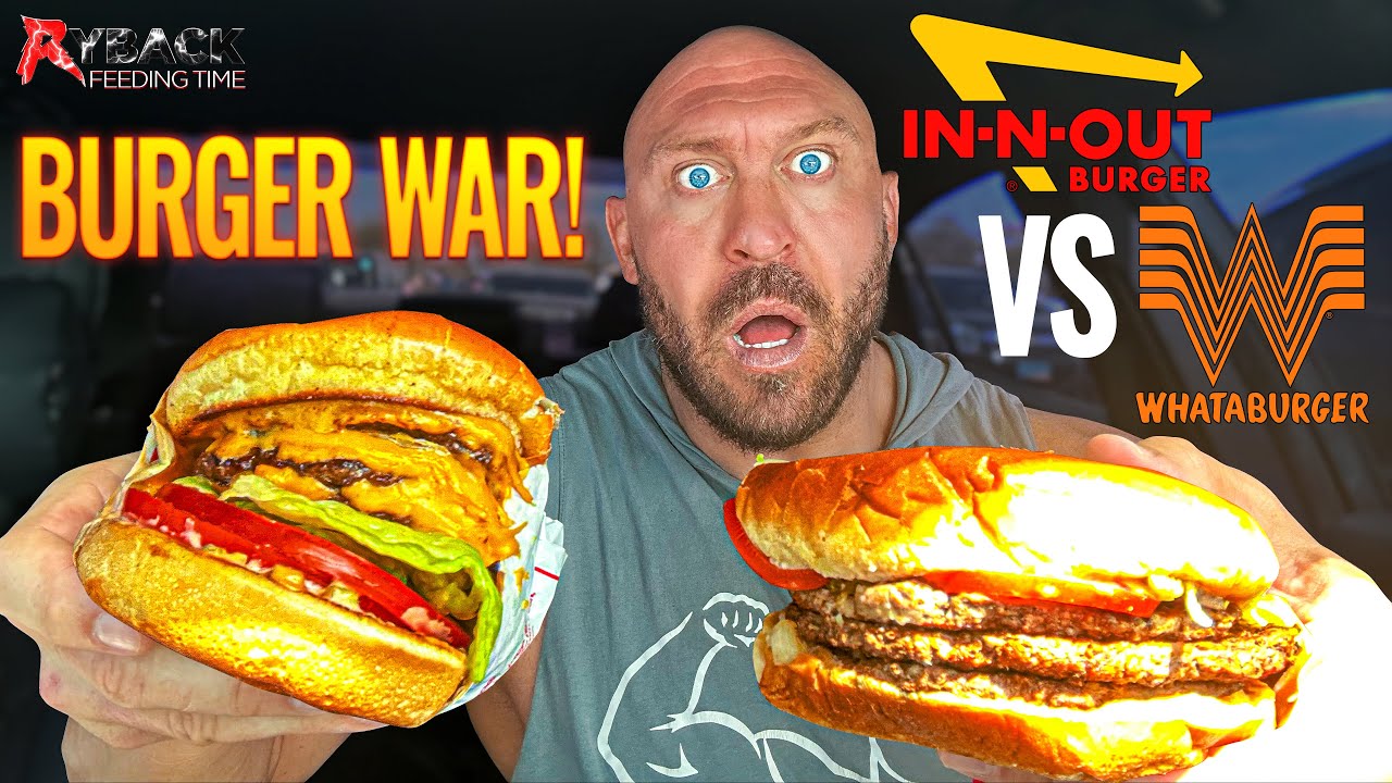 Burger War! In N Out Vs WHATABURGER