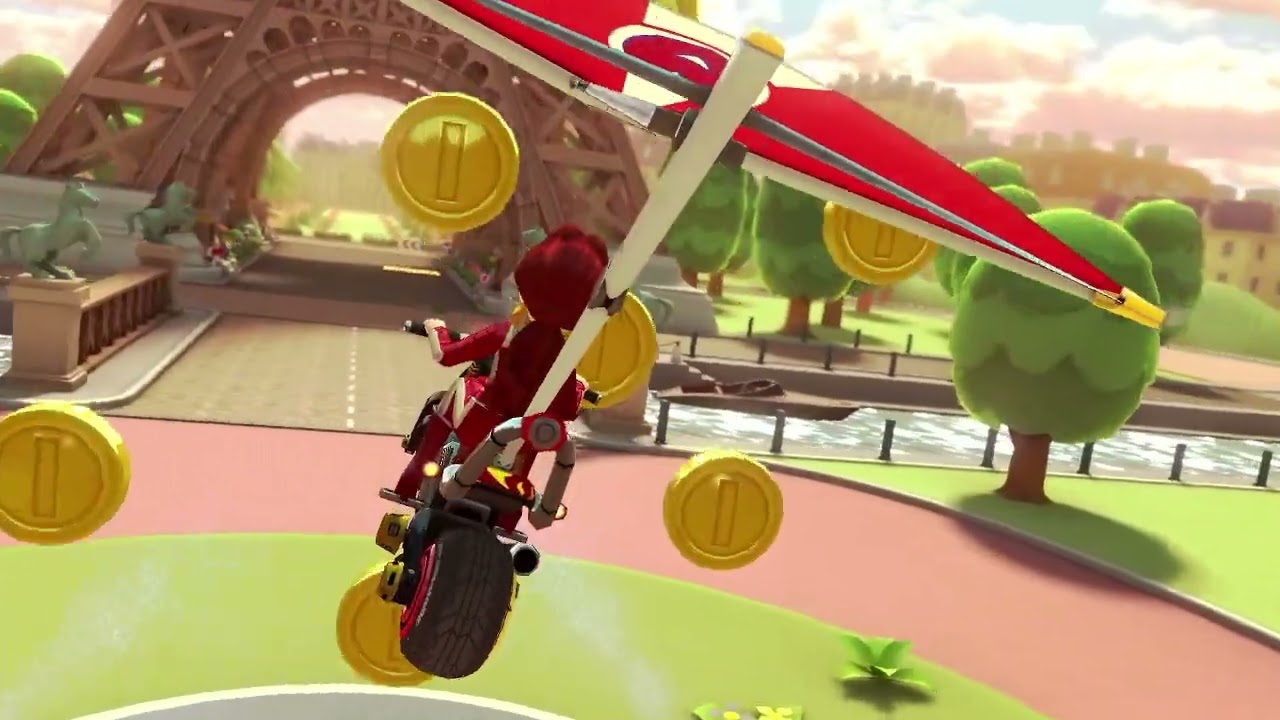 Mario Kart 8 Slow Motion: Pauline 1