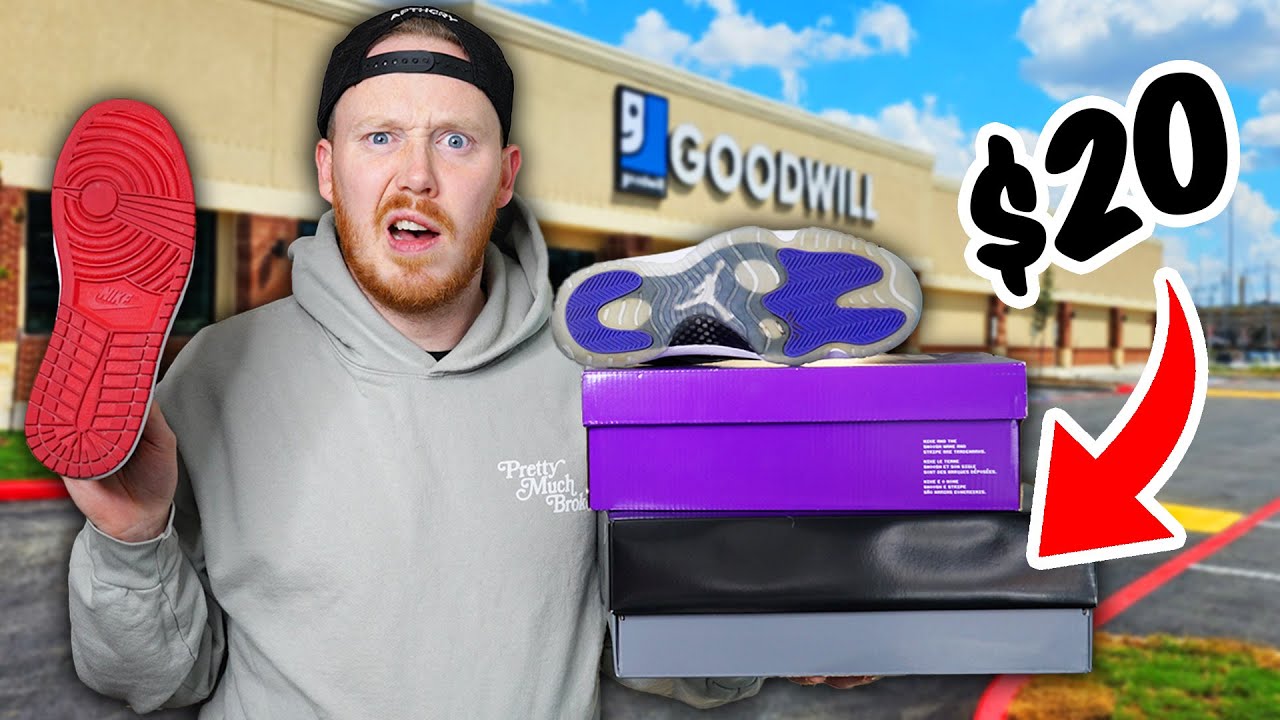 HUGE PROFIT! BLACK FRIDAY Thrift Store Sneaker Finds