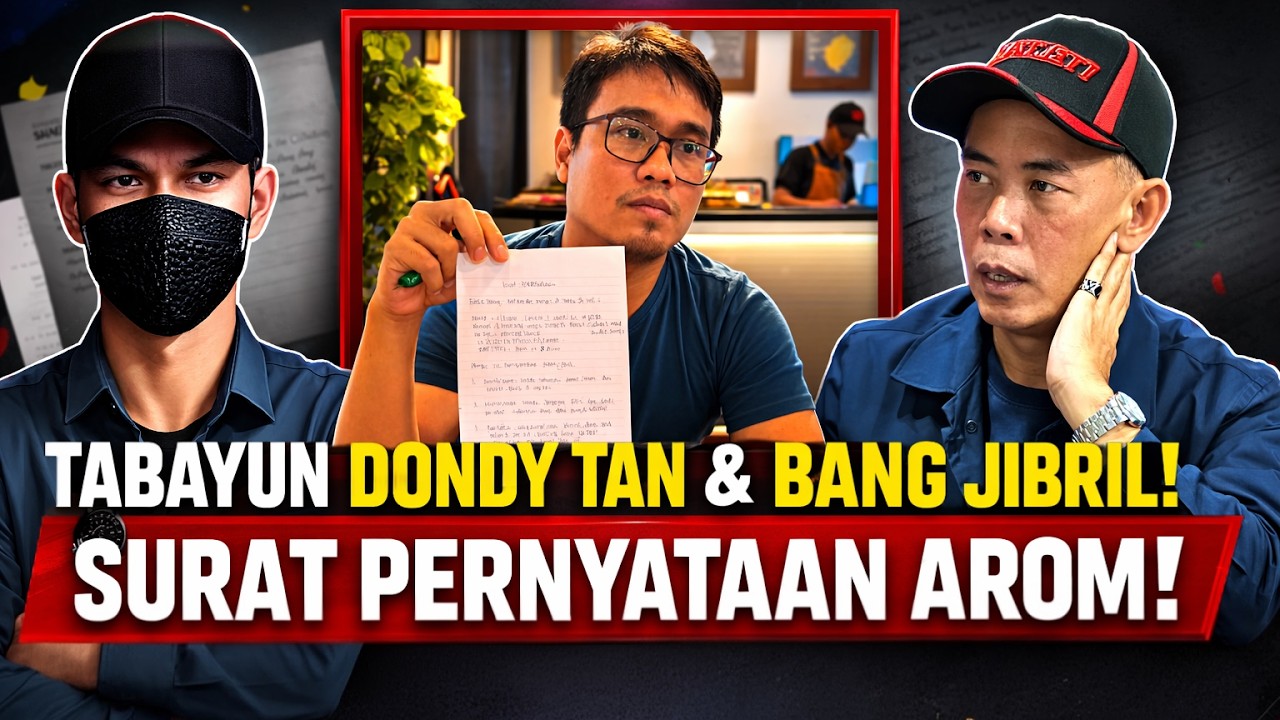 Koh Dondy Tan dan Bang Jibril Tabayun Soal Arom