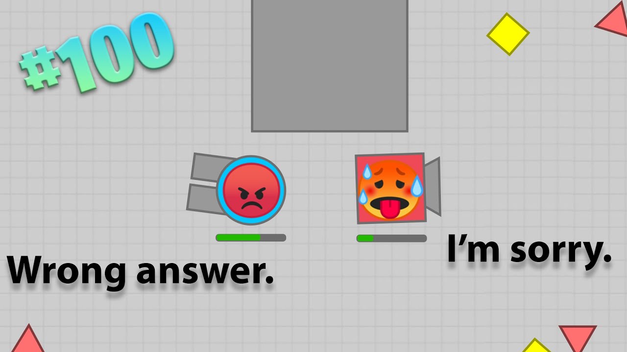 Diep.io BEST MOMENTS #100 | FUNNY AND TROLLING MOMENTS IN DIEPIO