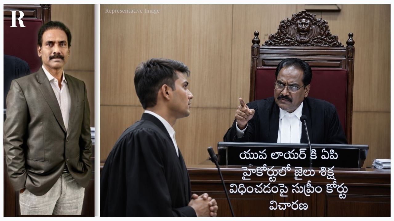 Supreme Court Steps In After AP High Court Judge Orders Young Lawyer&rsquo;s Custody During Hearing