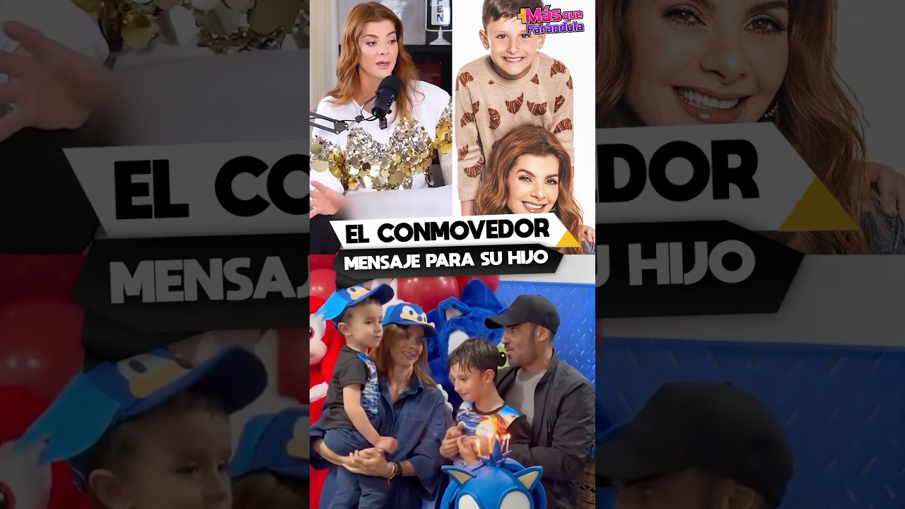 El conmovedor mensaje de Carolina cruz para su hijo.