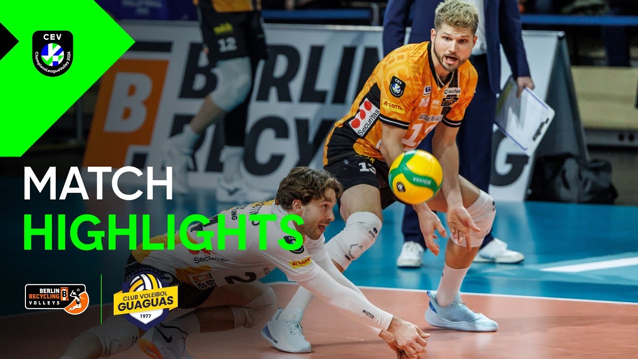 Highlights | BERLIN Recycling Volleys vs. Guaguas LAS PALMAS | CEV Champions League Volley 2026