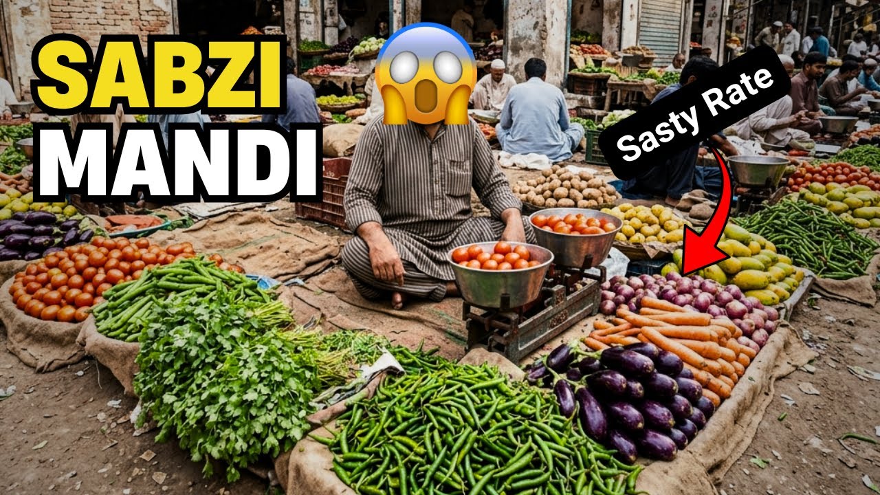 Inside Sukkur’s One-Of-A-Kind Vegetable Market