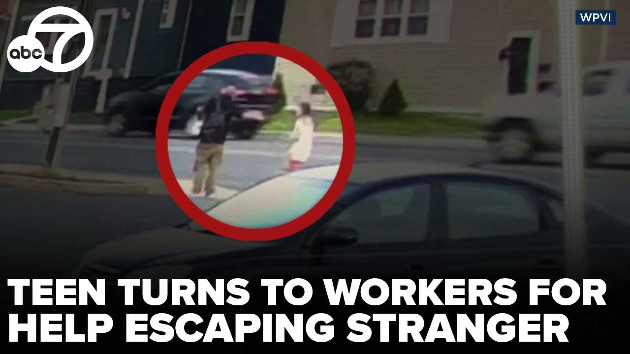 Quick-thinking teen turns to store workers for help escaping stranger