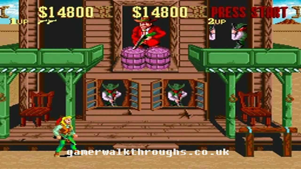 Sunset riders (SNES) walkthrough - Simon greedwell