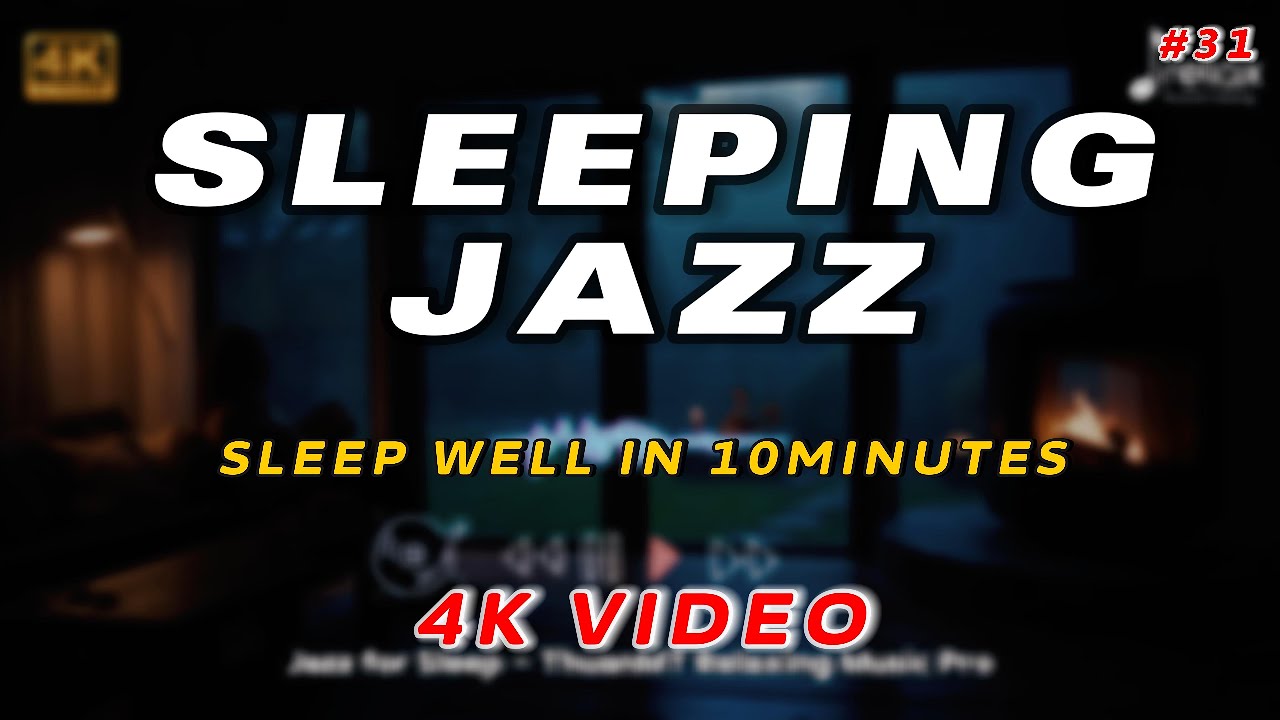 Rainy Autumn Cafe Ambience with Smooth Jazz Relaxing Music & Rain Sounds for Work, Relax, Study