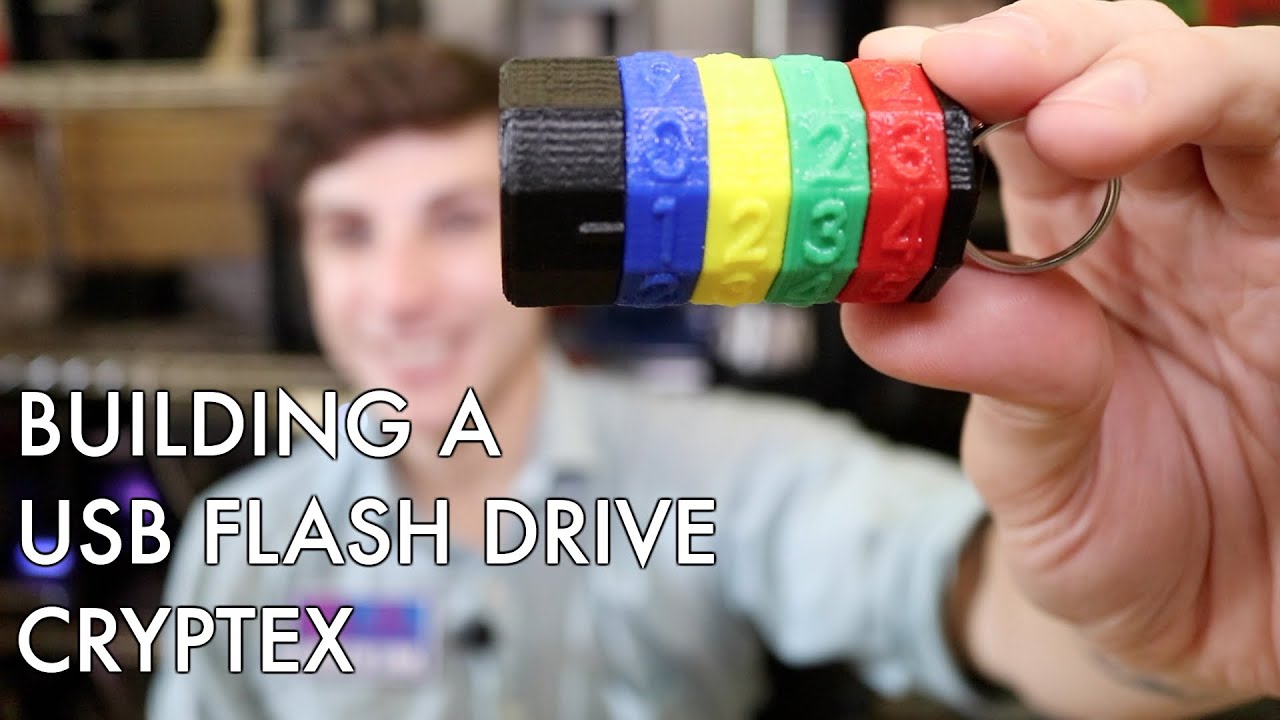 Building a USB Flash Drive Cryptex!