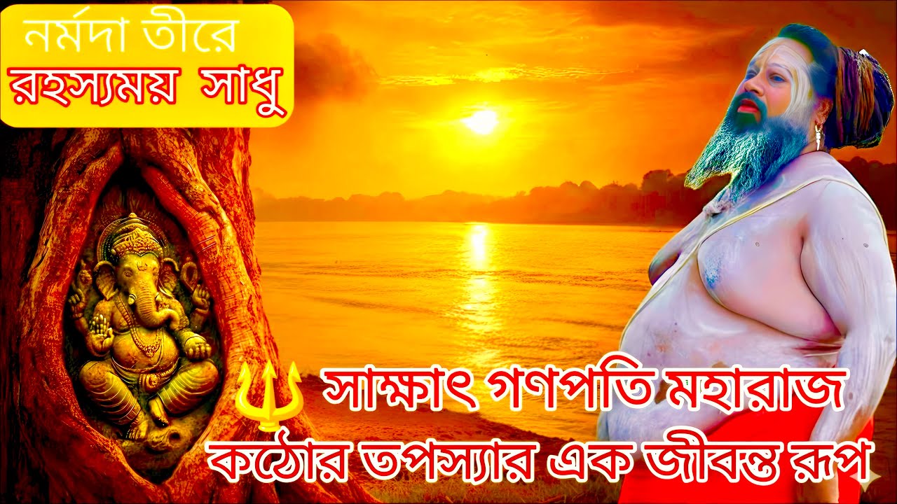 গাছের গায়ে গণেশ মূর্তি! নর্মদা তীরের এক জাগ্রত মহাপুরুষ ও তাঁর অমৃত বাণী