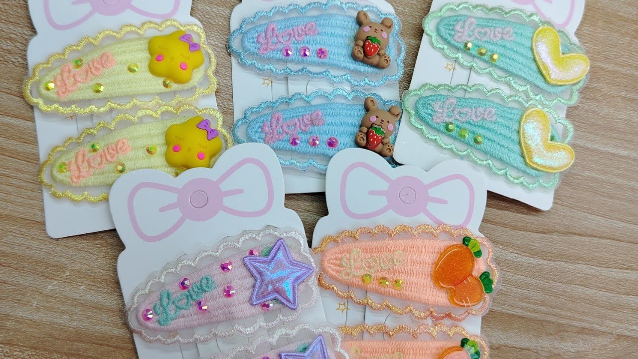 hair clips - Realiza tus propios accesorios para niñas