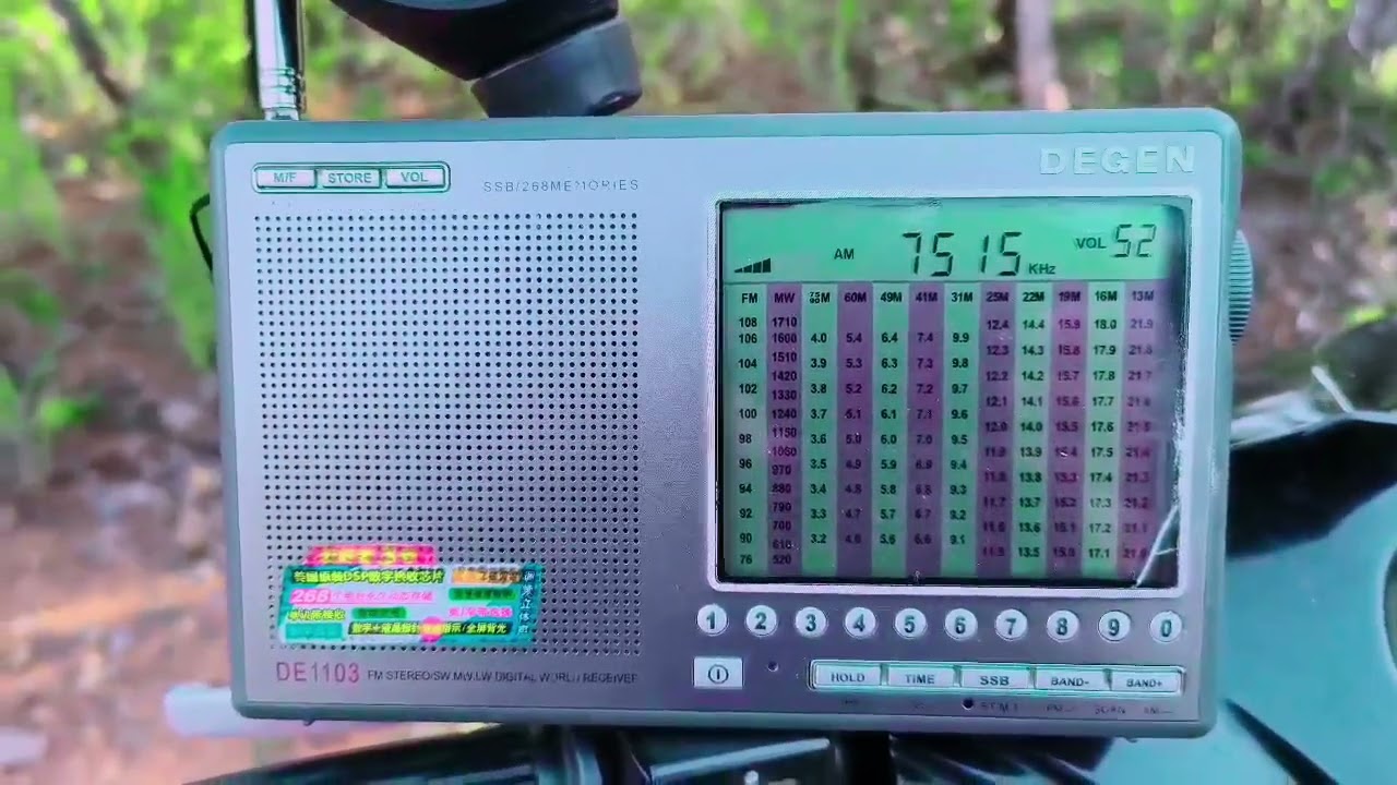 Rádio Andorra 🇦🇩 7.515 kHz Especial de Ano Novo, via Armênia 🇦🇲 #radioandorra #andorra #ondascurtas